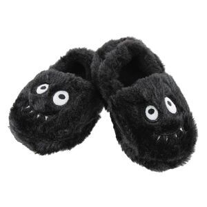 CTM Toddler's Monster Fuzzy Assorted Slippers